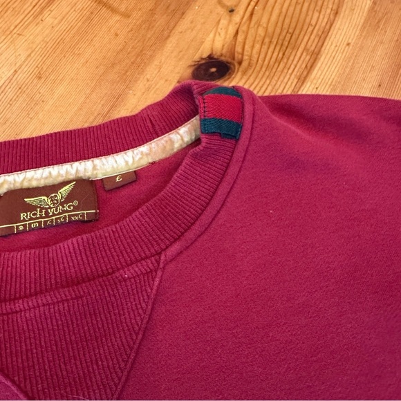 Rich Vung Crewneck Sweatshirt size
L Red - Picture 8 of 10